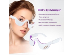 Massageador De Olhos Com Pulso De Corrente Micro Ems Terapia De Aquecimento Alivia Fadiga E Contra-rugas Pgm