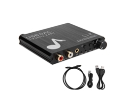 Conversor Dac Digital para Analógico com Entrada Óptica/coaxial e Saída Rca/3.5mm 192khz 24bit