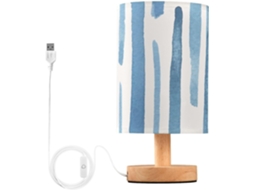 Luminária De Cabeceira Kll, Luminária De Mesa Noturna, Luminária Com Textura Suave Em Aquarela Para Escritório E Home