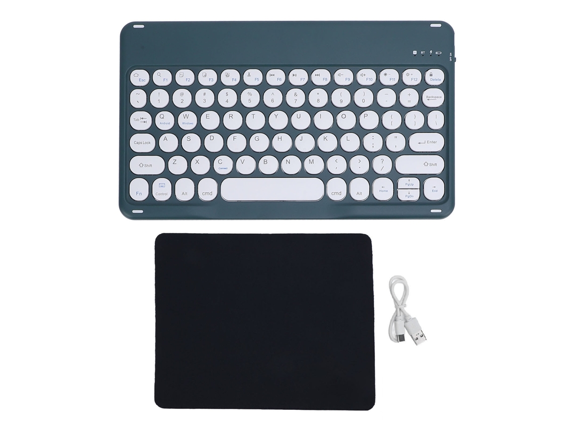 Teclado Bluetooth LAXISCREED com Teclas Redondas Ergonômicas