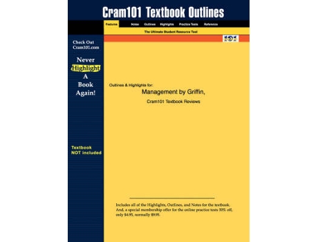 Livro studyguide for management by griffin, isbn 9780618354597 de terry griffin (inglês)