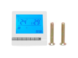 Termostato para aquecimento de piso AC220V (com controle inteligente de temperatura e adaptação dupla de temperatura)
