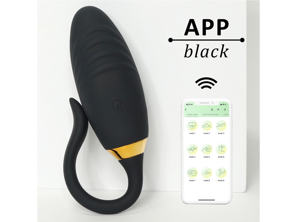 Vibrador Portátil Poderoso 8 Velocidades 20 Modos de Vibração Estimulação Clitoriana Recarga Usb Pretoczhhmart