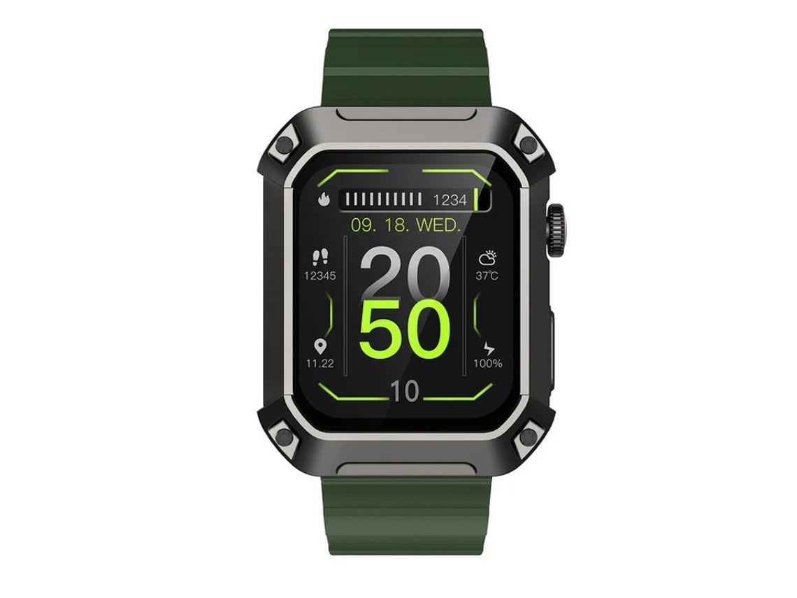 Smartwatches Impermeável à Natação 5ATM Desportivo Militar Resistente 1.82 Polegadas para Android iPhone Yizhood