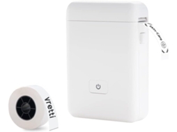 Rotuladora, Autocolantes, Bluetooth, Para Casa, Escola, Loja, Nome, Compatível Com Android E Ios