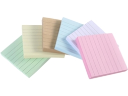 12 Peças Mini Bloc-notes De Poche Couleurs Pastels Lignées Carnet Compact Portable Para École Bureau Maison