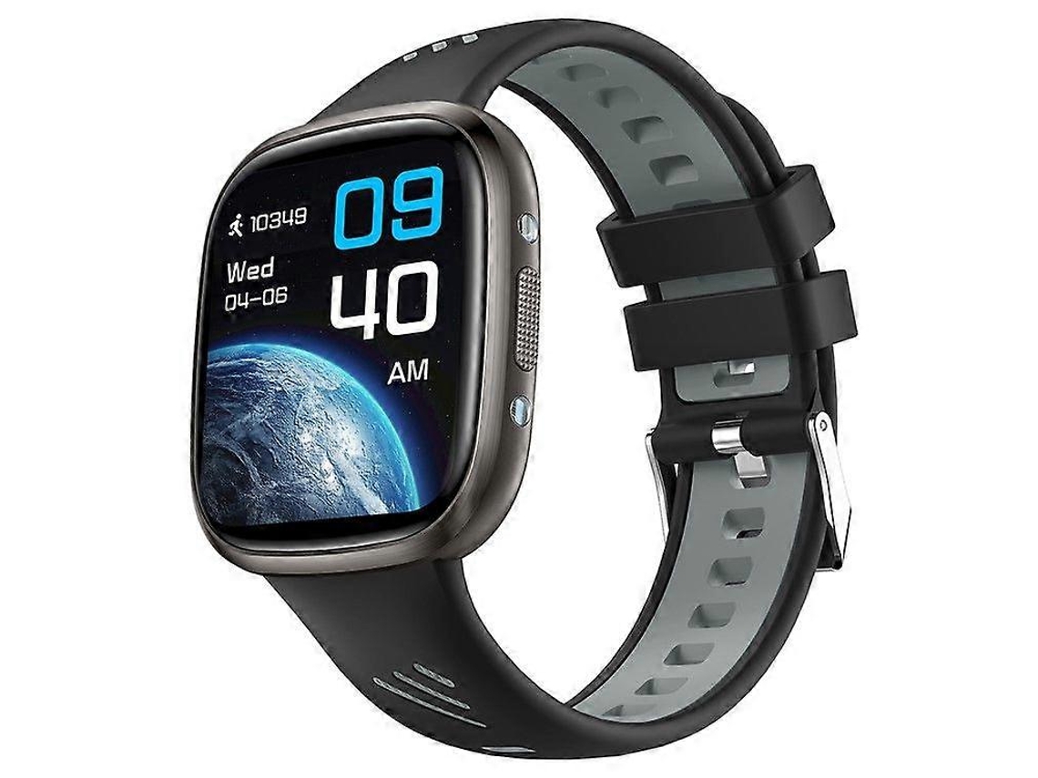 Smartwatch com tela IPS de 1,72 polegadas, chamadas Bluetooth, monitor de saúde e lanterna UV VONKELIOS