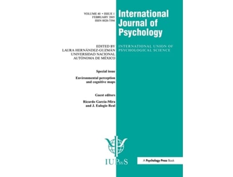 Livro Environmental Perception and Cognitive Maps: A Special Issue of the International Journal of Psychology de R. Garcia Mira (Inglês)