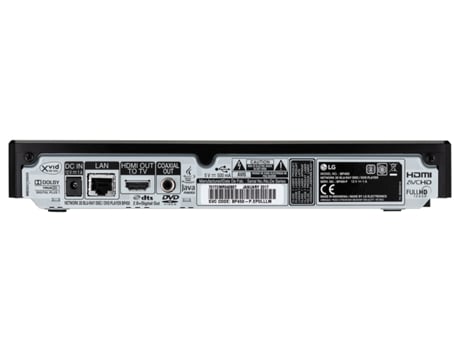 Leitor Blu-Ray Smart TV 3D  LG BP450 — 3D | Smart TV | USB | HDMI