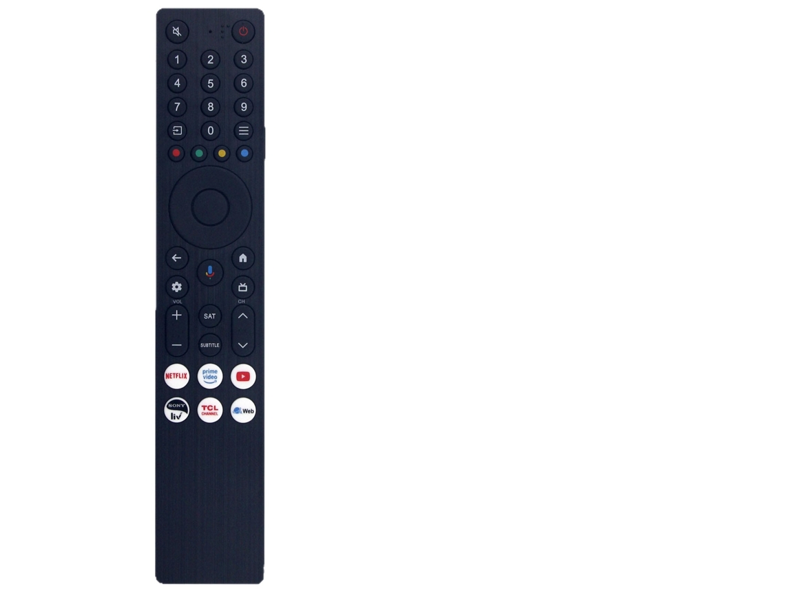 Controle Remoto Bluetooth para Tv Tcl Rc833a Fmb4 Substituição Comando de Voz XIAOMOYU