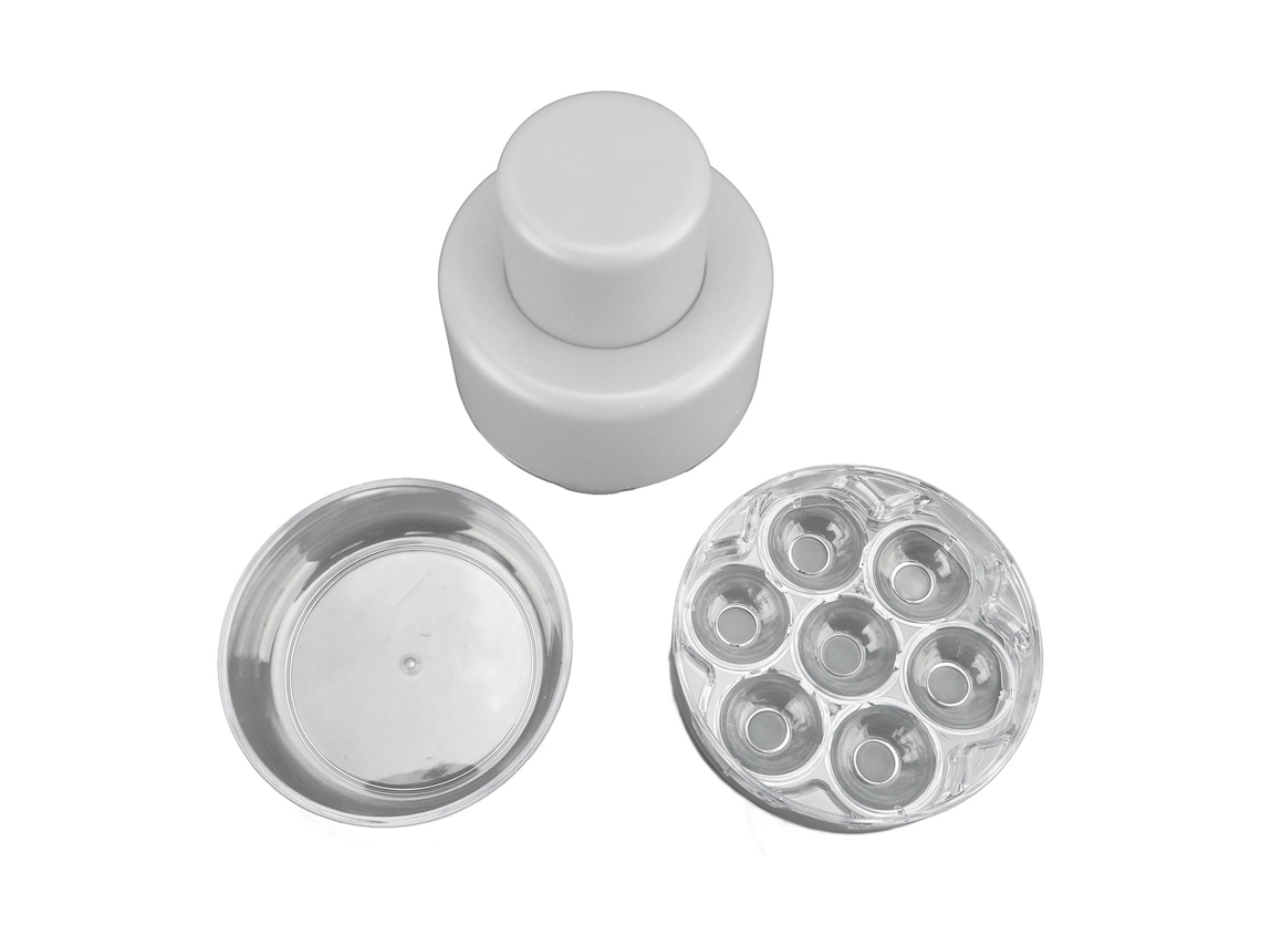 Depitador de cerejas S/MARCA com 7 buracos, ferramenta de cozinha