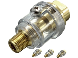 Conjunto De 4 Peças Separador De Água, Injetor De Óleo Em Linha, Compressor De Ar, Pistola De Graxa Gokoco