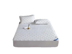 Rebe protector de Colchón de Algodón Con Cobertura Total, Suave, Transpirable Y Lavable a Máquina para Colchones de 5 30 Cm 200*220 Cm Blanco