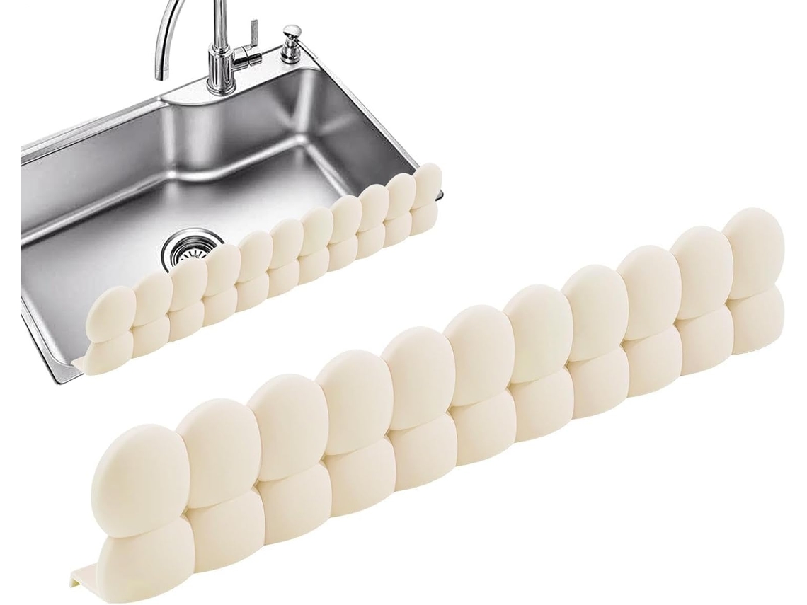 Protetor contra ventosas para bancadas com ventosas de silicone reutilizáveis de 50 cm para bares e restaurantes.