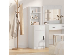 Vidaxl Buffê Branco 41 X 40 X 135 Cm Derivados De Madeira