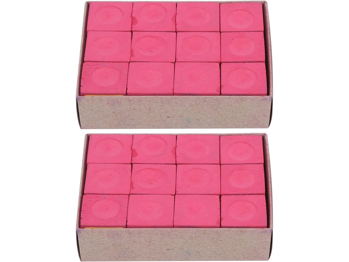 Lote de 24 Craies Pour Queue Billard Acessórios de Mesa e Utilização de Dans Tournois À Domicile SFUSHOS