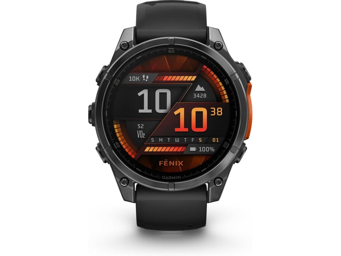 Smartwatch Desportivo GARMIN Fénix 8 (Outlet Caixa Aberta - Cinzento - 47 mm)