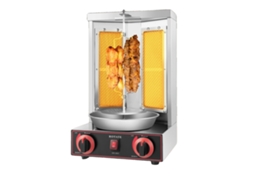 Mã¡quina De Shawarma A Gã¡s Natural 3kw 572â°f Retangular 26,45 Lbs Oem