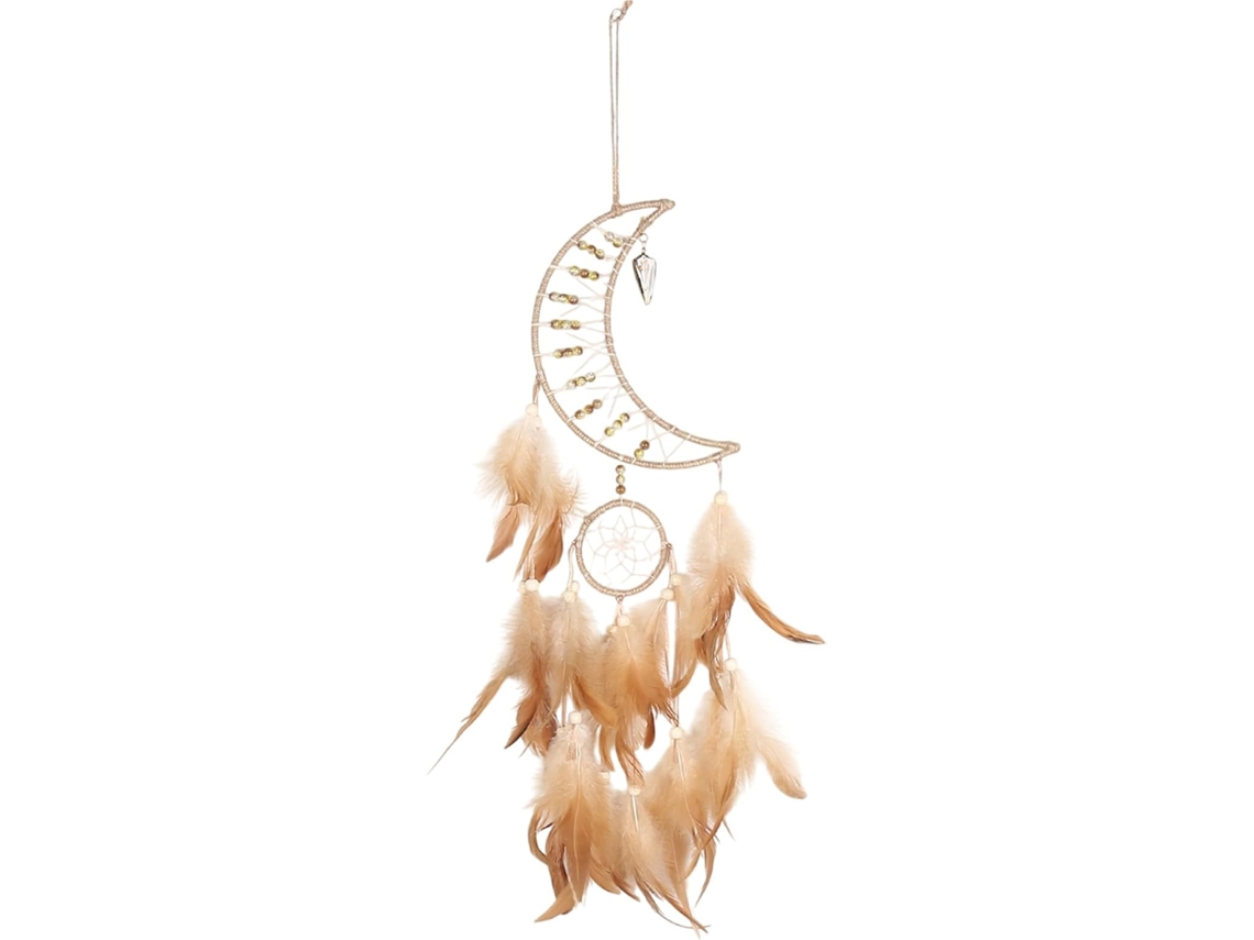 Traumdekor - Dreamcatcher - Estilo Boêmio - Desenho De Lua E Estrela