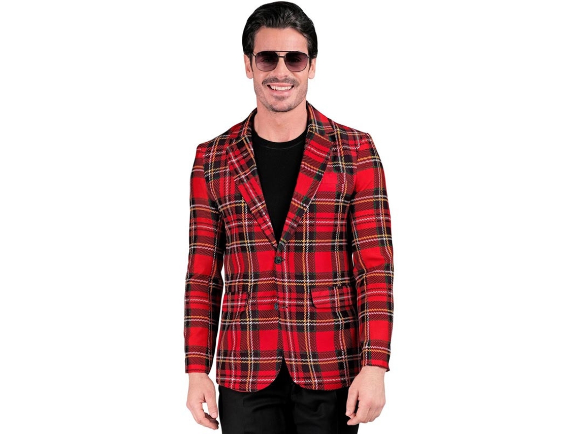 Jaqueta de moda festa vermelha para homens