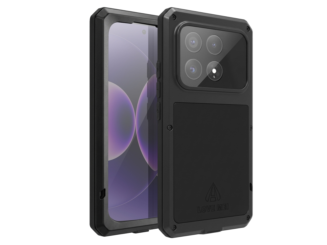Capa Integral Para Xiaomi 17 De Metal Antiqueda Com Vidro Temperado
