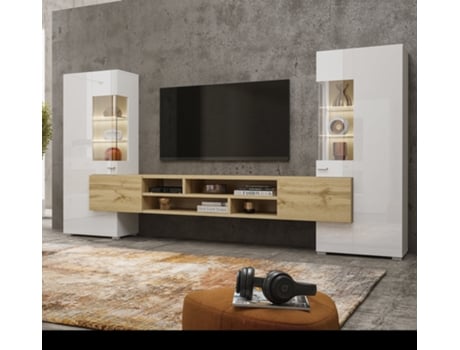 Móvel Tv Alfama Coby Branco HOME STORY