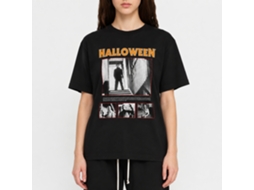 Rockinstone Halloween Pics And Quote Black Adult T-shirt Size:s