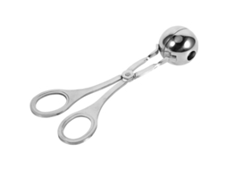 Cucharilla Para Albóndigas De Acero Inoxidable, Antiadherente, Mango Largo, Redondeador De Albóndigas