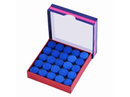 50 Pontes De Taco De Bilhar Snooker Pool Em Camada Única Com Cola Azul 13mm
