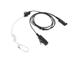 Fone De Ouvido Com Microfone E Ptt Monitor Para Rádios Hytera Pd602, Pd602i, Pd662 Pd682i (preto, Fio)-aquaforge