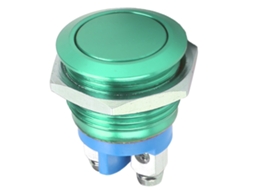Interruptor Push button Metal Impermeável Auto redefinido