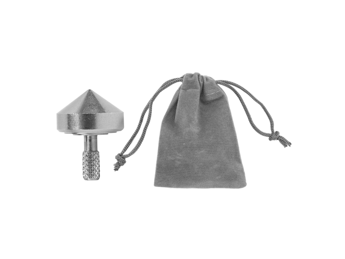 Mali giroscópio de Ponta Dos Dedos Adulto Metal Portátil Alivio Estresse Adhd Brinquedo Prata
