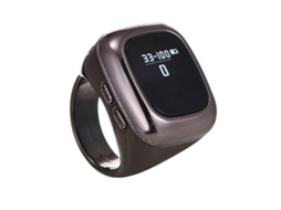 Ferramenta De Contagem Digital De 18mm Com Tela Oled Alertas Vibratórios Dispositivo De Contagem Conveniente Abs Para Atletas Idosos Claret