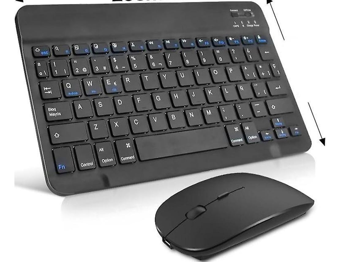 Teclado Sem Fio, Teclado E Mouse Bluetooth VONKELIOS