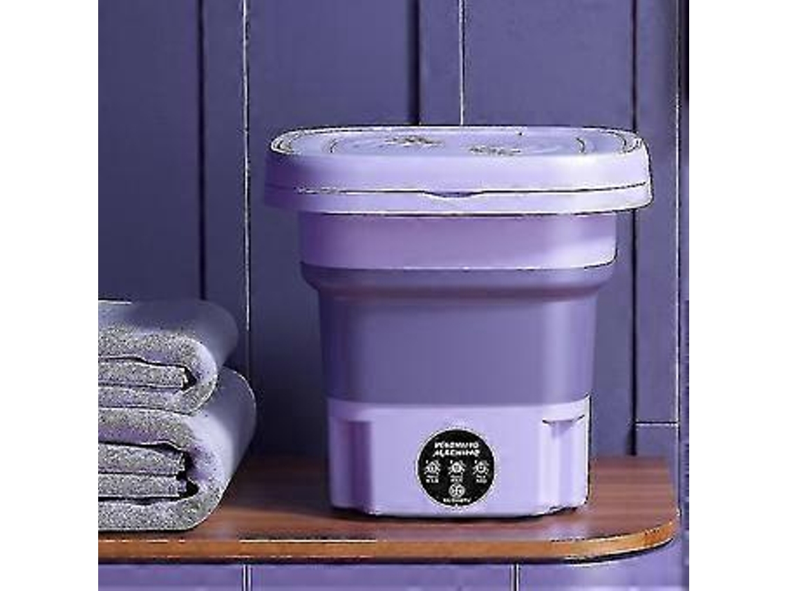 Máquina De Lavar Dobrável De 8 Litros, Portátil, Para Meias E Roupas Íntimas, Para Uso Doméstico, 3 Modelos Com Centrifugação (rox Aquaforge