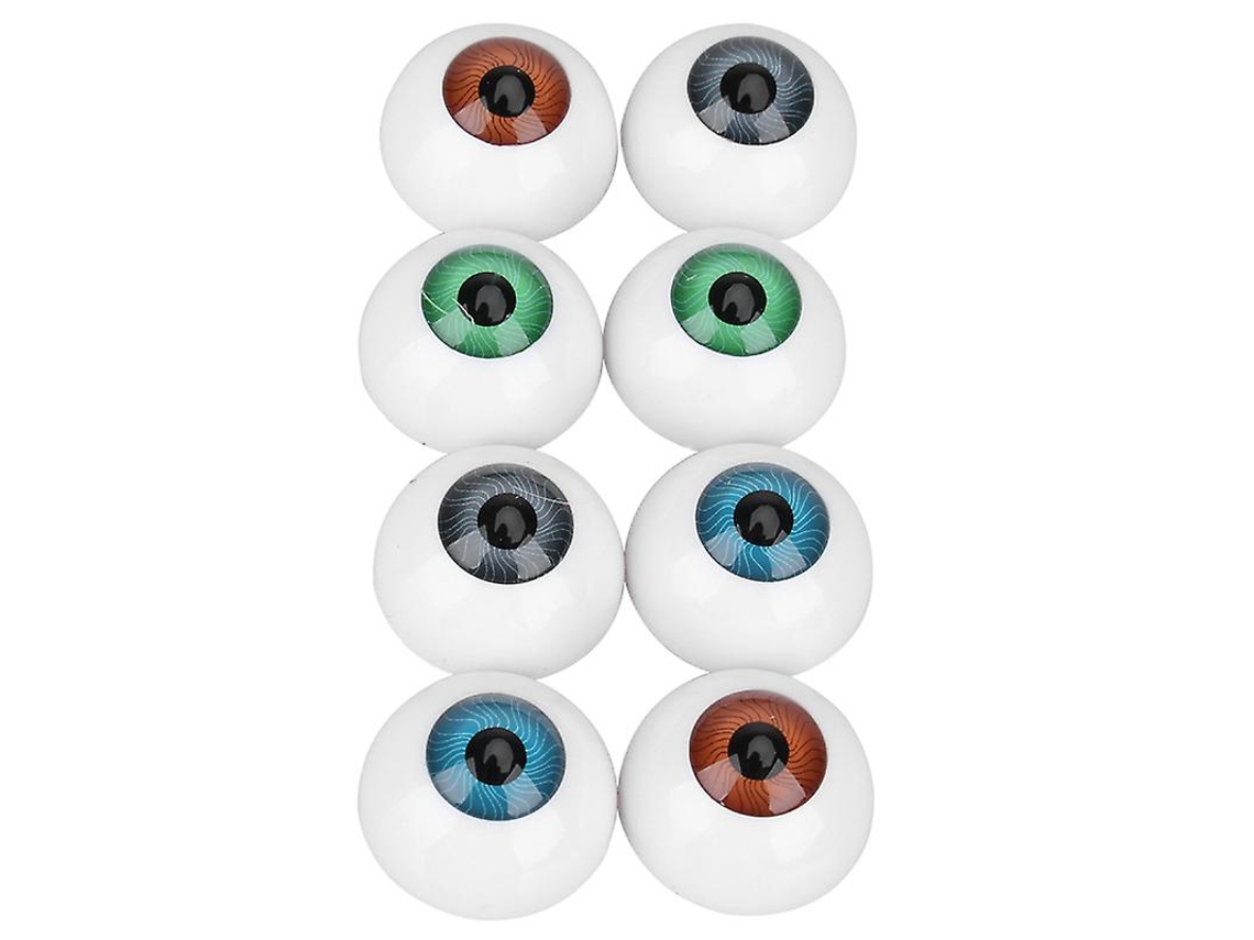 8 Unidades De Globo Ocular De Plástico Para O Halloween Allinless