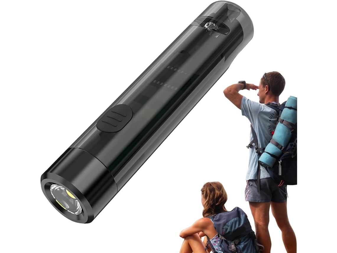 Lanterna de Chaveiro chaveiro com Lanterna Led,7 Modos de Iluminação, CHABERLU