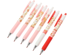 Conjunto De 6 Canetas Em Gel Ciieeo Para Assinaturas E Blocos Notas,
