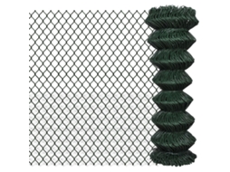 Vidaxl Cerca De Arame 1,25x15 M Aço Verde