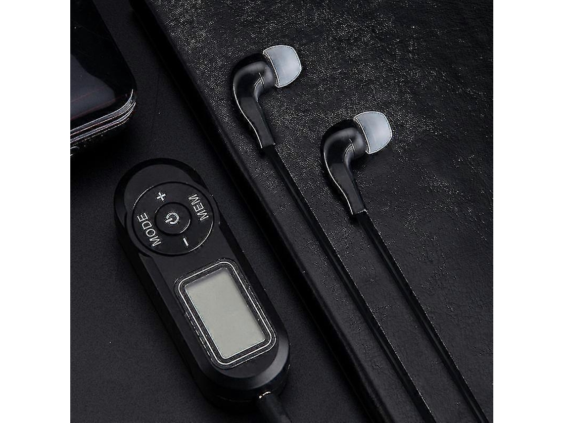 Rádio Fm Pessoal Walkman, Mini Rádio Digital Portátil Com Tela Lcd E Fones De Ouvido, Ideal Para Caminhadas E Corridas. Olysi Shop