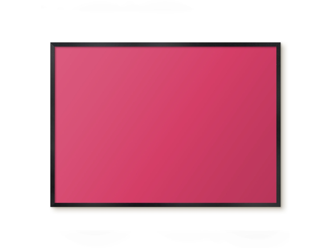 Quadro magnético de parede rosa claro para quarto Espelharte (70x50 cm)
