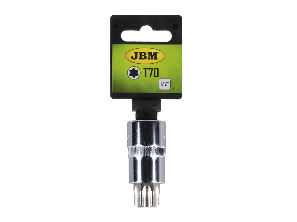 Broca Torx T70 1/2 Cromado Jbm