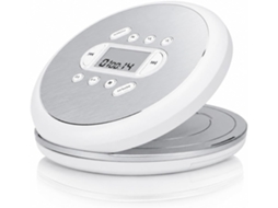 Leitor Cd Portátil Vikye Com Anti-pulos De 60 Segundos, Alimentado Por Bateria/recarregável Com Entrada Para