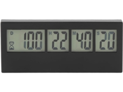 Relógio De Contagem Regressiva 999 Dias Visor Grande Fácil Configurar