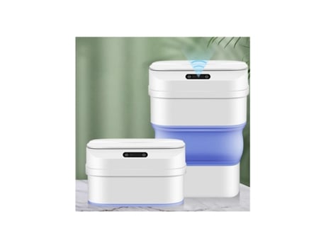 Caixote De Lixo Dobrável Inteligente De Silicone Com Abertura Automática Com Sensor Onlike