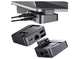 Hub S H121 USB C para Macbook Pro com RJ45 HDMI USB para 3.0 Thunderbolt Joyroom