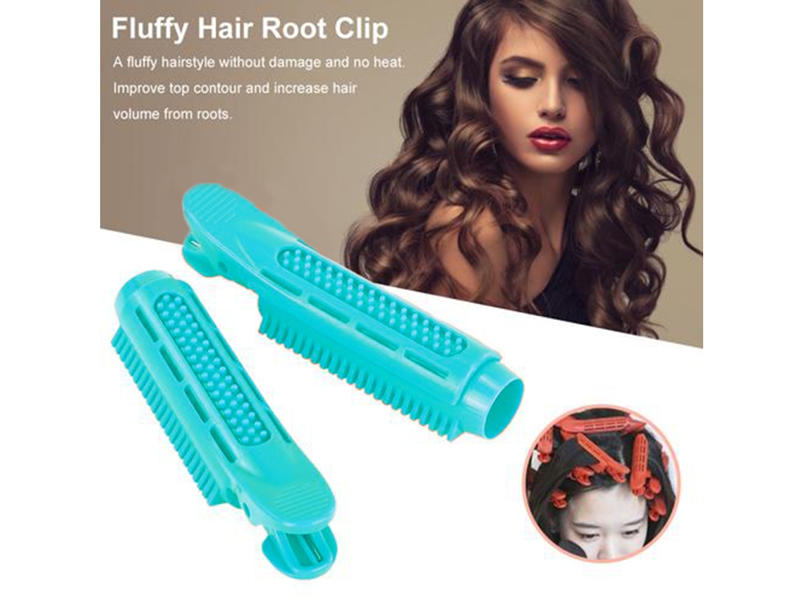 2pcs Prendedor De Raiz De Cabelo Volumizador Clip Curlers Para Cabelo Fluffy Ferramenta De Estilo