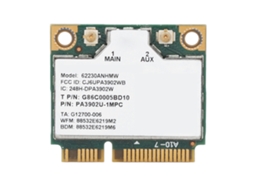 Placa De Rede Sem Fio 300mbps 2.4ghz/5ghz Mini Pcie Para Notebook 62230anhmw