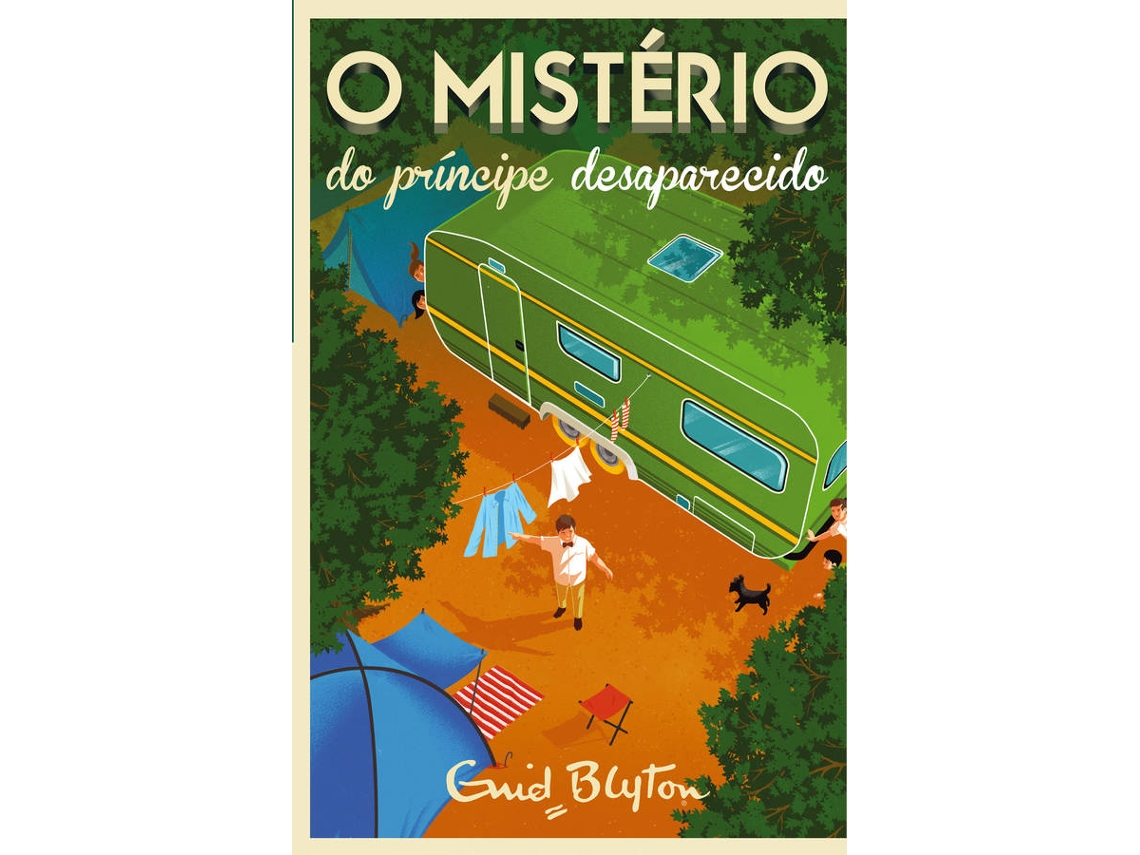 Livro O Mistério do Príncipe Desaparecido de Enid Blyton (Português)