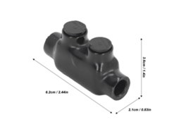 Conector De Cabos Isolados Laxiscreed Para Cobre E Alumínio, Splicing Com Várias Portas